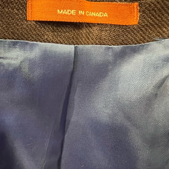 Michael Kors Suit Jacket Men Size 42 Long Navy Blue Wool/silk 3 Button Closure - Picture 10 of 10